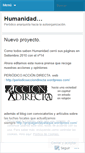 Mobile Screenshot of periodicohumanidad.wordpress.com