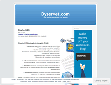 Tablet Screenshot of dyservet.wordpress.com