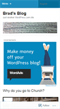 Mobile Screenshot of bradwingler.wordpress.com