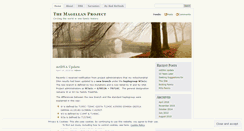 Desktop Screenshot of magellanproject.wordpress.com