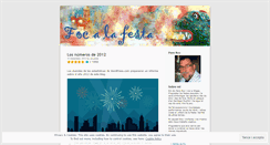 Desktop Screenshot of focalafesta.wordpress.com