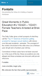 Mobile Screenshot of fontalis.wordpress.com