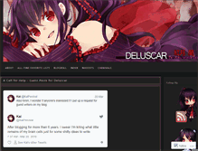 Tablet Screenshot of deluscar.wordpress.com