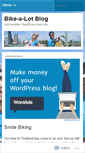 Mobile Screenshot of bikealot.wordpress.com