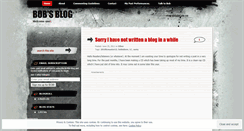 Desktop Screenshot of bobishere.wordpress.com