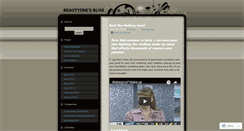 Desktop Screenshot of beautyink.wordpress.com
