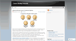 Desktop Screenshot of cancerhealingnaturally.wordpress.com