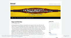 Desktop Screenshot of bohall.wordpress.com