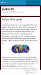 Mobile Screenshot of jcoker33.wordpress.com