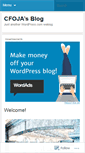 Mobile Screenshot of cfoja.wordpress.com