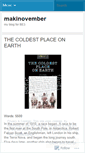 Mobile Screenshot of makinovember.wordpress.com