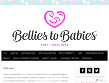 Tablet Screenshot of belliestobabies.wordpress.com