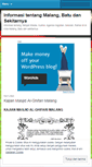 Mobile Screenshot of infomalang.wordpress.com
