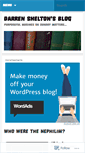 Mobile Screenshot of darrenshelton.wordpress.com