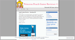 Desktop Screenshot of princesspeachds.wordpress.com