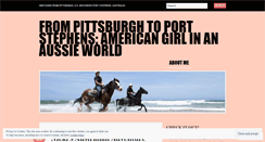 Desktop Screenshot of pittsburghtoportstephens.wordpress.com