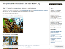 Tablet Screenshot of ibnyc.wordpress.com