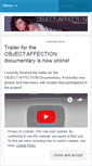 Mobile Screenshot of objectaffection.wordpress.com