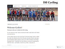 Tablet Screenshot of isicycling.wordpress.com