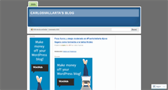 Desktop Screenshot of carlosvallarta.wordpress.com