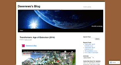Desktop Screenshot of deeenews.wordpress.com