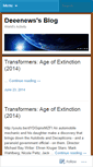 Mobile Screenshot of deeenews.wordpress.com