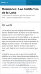 Mobile Screenshot of mormones.wordpress.com
