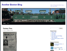 Tablet Screenshot of anotherbostonblog.wordpress.com