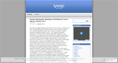 Desktop Screenshot of iyimis.wordpress.com
