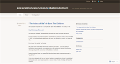 Desktop Screenshot of anesvadconexionesimprobablesdotcom.wordpress.com