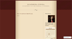 Desktop Screenshot of cupceae.wordpress.com