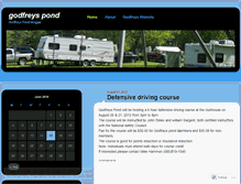 Tablet Screenshot of godfreyspond.wordpress.com