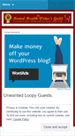 Mobile Screenshot of mentalhealthwritersguild.wordpress.com
