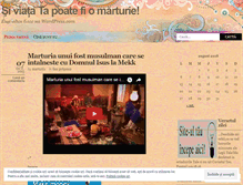 Tablet Screenshot of marturii1.wordpress.com