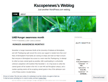 Tablet Screenshot of kscopenews.wordpress.com