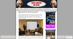 Desktop Screenshot of joshsmithonwpf.wordpress.com