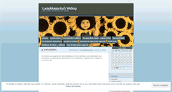 Desktop Screenshot of luciadelossantos.wordpress.com