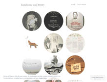 Tablet Screenshot of handsomeandpretty.wordpress.com