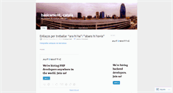 Desktop Screenshot of basicamentcatala.wordpress.com