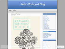 Tablet Screenshot of jackspostcardblog.wordpress.com