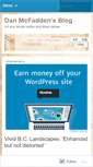 Mobile Screenshot of danmcfadden09.wordpress.com
