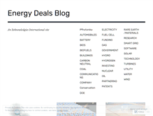 Tablet Screenshot of energydeals.wordpress.com
