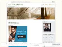 Tablet Screenshot of luvlyfarah.wordpress.com