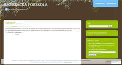 Desktop Screenshot of blombackaforskola.wordpress.com