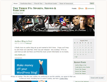 Tablet Screenshot of nolebucgrl.wordpress.com
