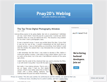 Tablet Screenshot of pnay20.wordpress.com