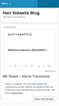 Mobile Screenshot of herrsidwell.wordpress.com