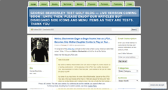 Desktop Screenshot of georgehbeardsley.wordpress.com