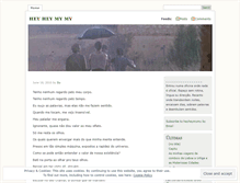 Tablet Screenshot of heyheymymy.wordpress.com