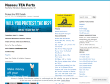 Tablet Screenshot of nassautea.wordpress.com